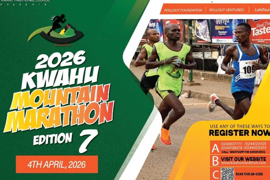 Kwahu Mountain Marathon 2026: 1,000+ Runners Set for the "Race to the Clouds" this April